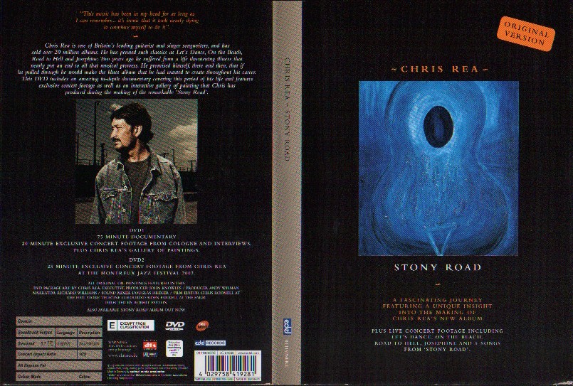 okładki DVD koncerty - Rea Chris - Stoney Road.jpg