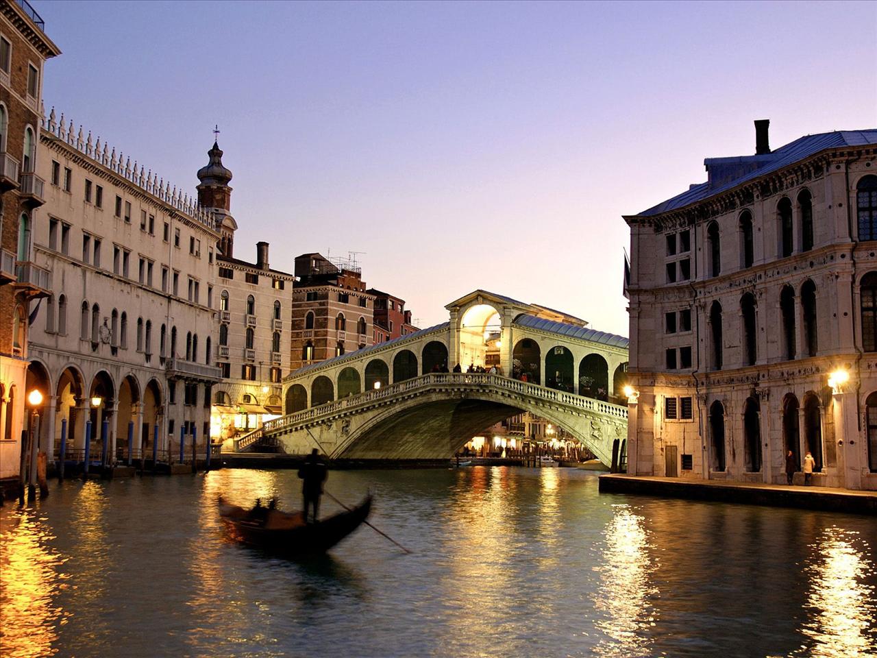 podróże - Wenecja, Most Rialto na Canale Grande.jpg
