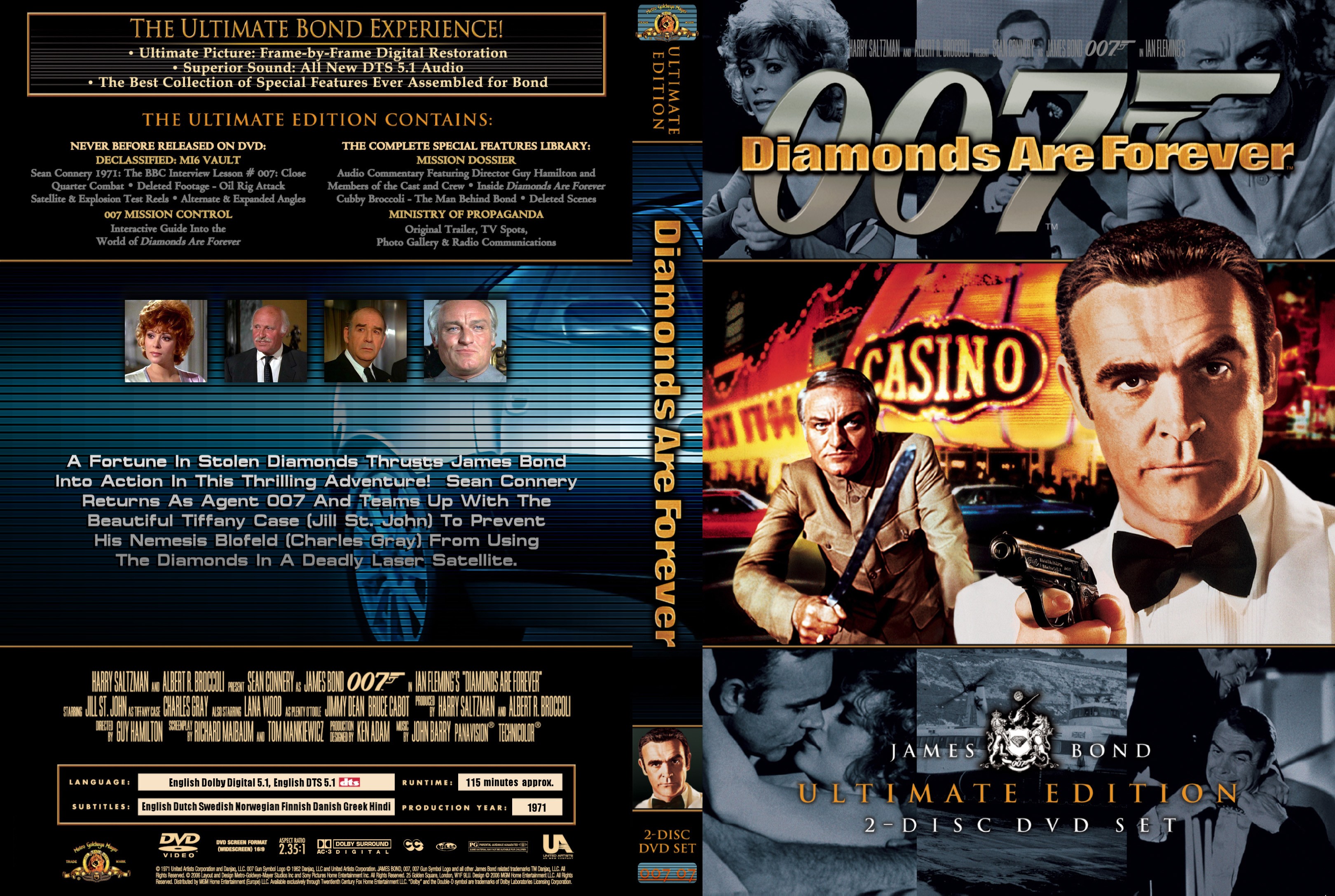 James Bond - 007 Complet... - James Bond H 007-07 Diamenty są wieczne - Diamonds Are Forever 1971.12.14 DVD ENG.jpg