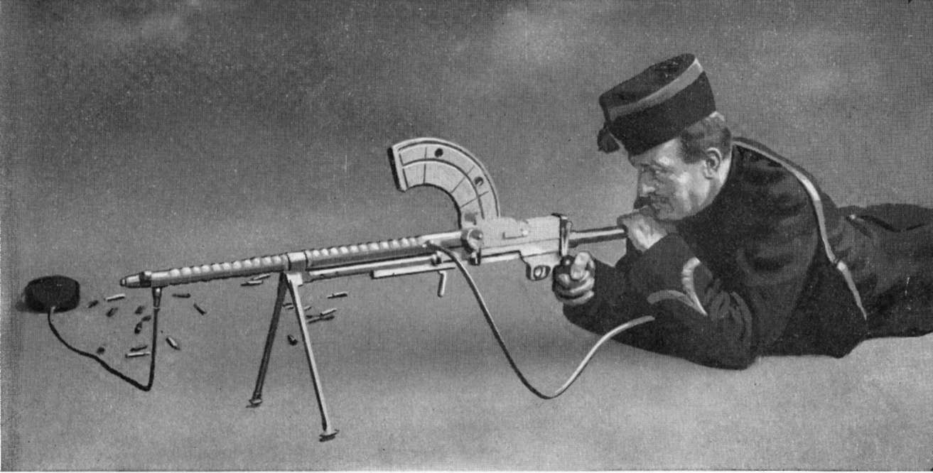 Pistolety i Karabiny Maszynowe - Berthier Machine Gun, Model 1911.jpg
