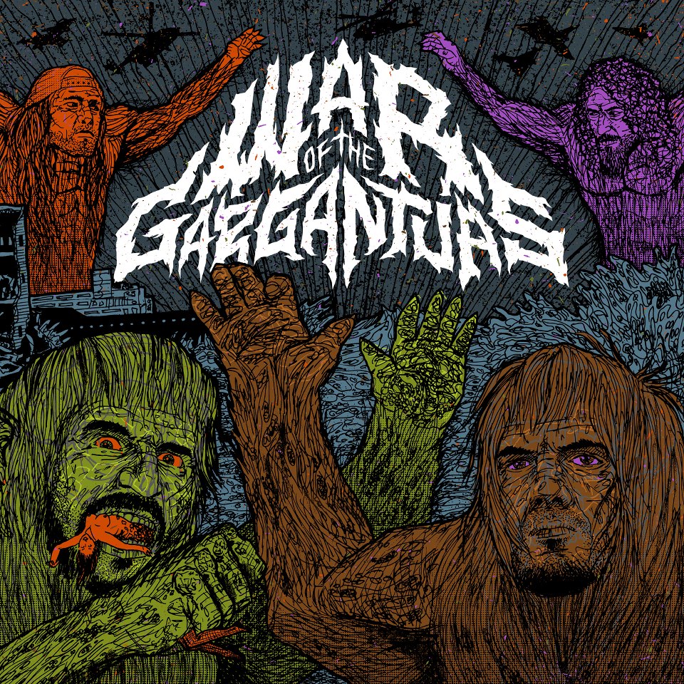 Philip H. Anselmo  Warbeast - War Of The Gargantuas ep 2013 - warofthegargantuascoverlarge.jpeg