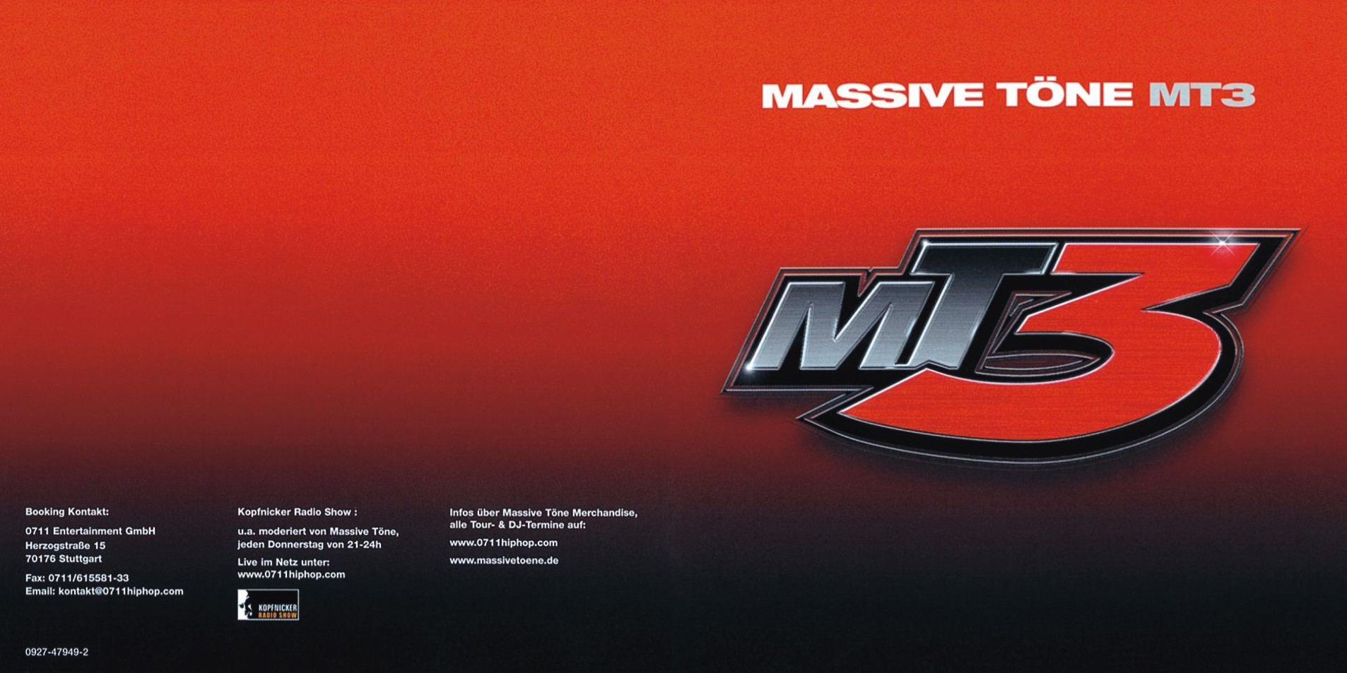 Massive Tne - MT3 2002 - Massive Tne - MT3 - Booklet.jpg