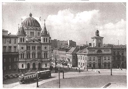 archiwa fotografia miasta polskie Łódź - plac Wolności 09.JPG