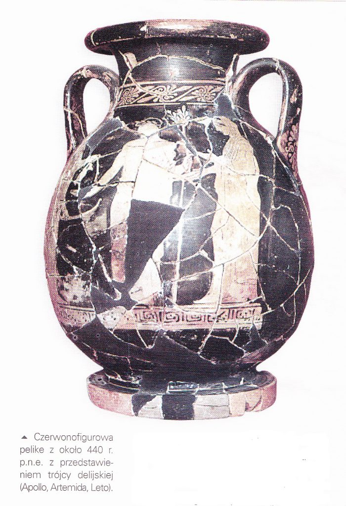 Starożytna Grecja, mitologia i religia, obrazy - Obraz IMG_0001. Trójca delijska.jpg