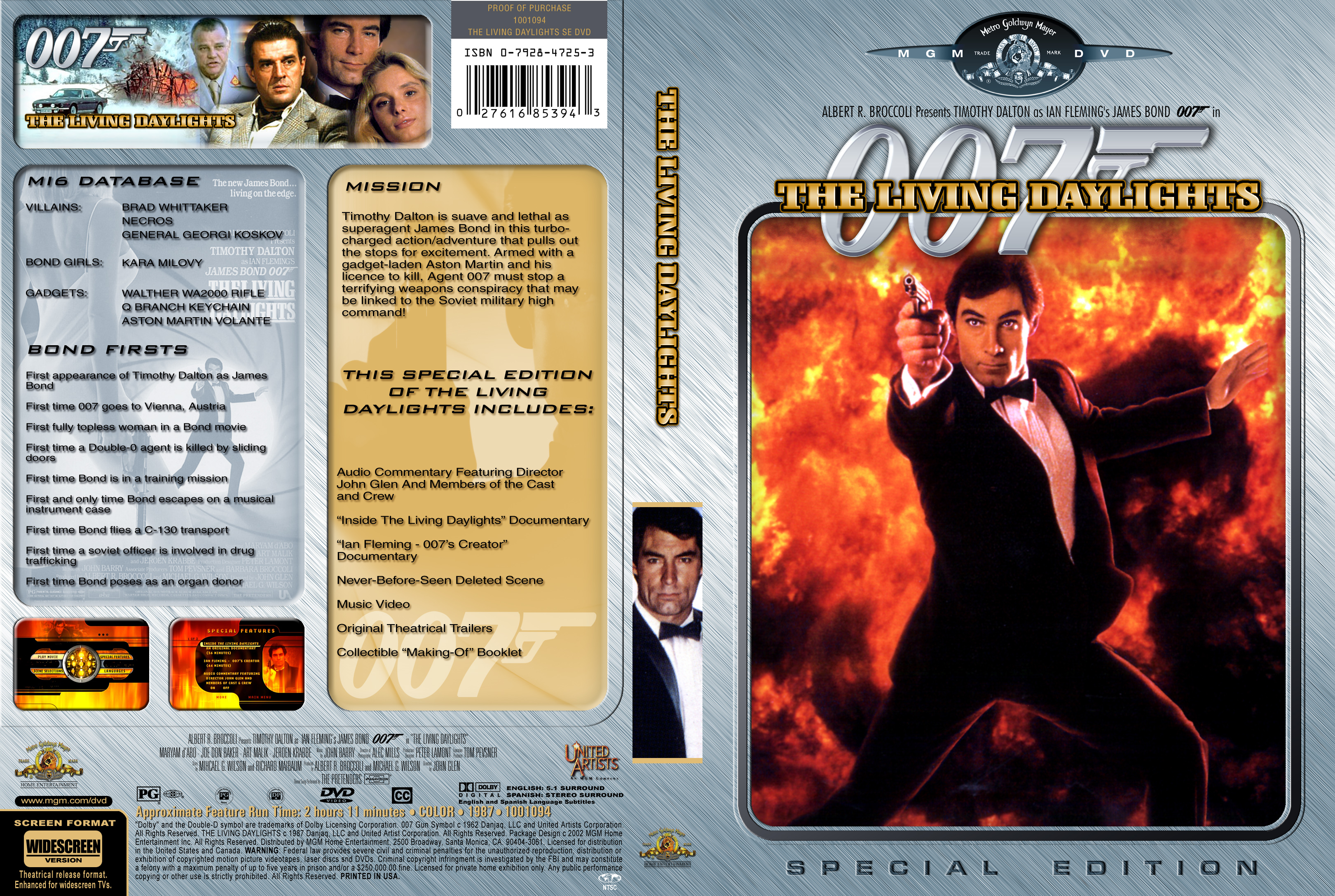 James Bond - 007 Compl... - James Bond K 007-15 W obliczu śmierci - The Living Daylights 1987.06.27 DVD ENG.jpg