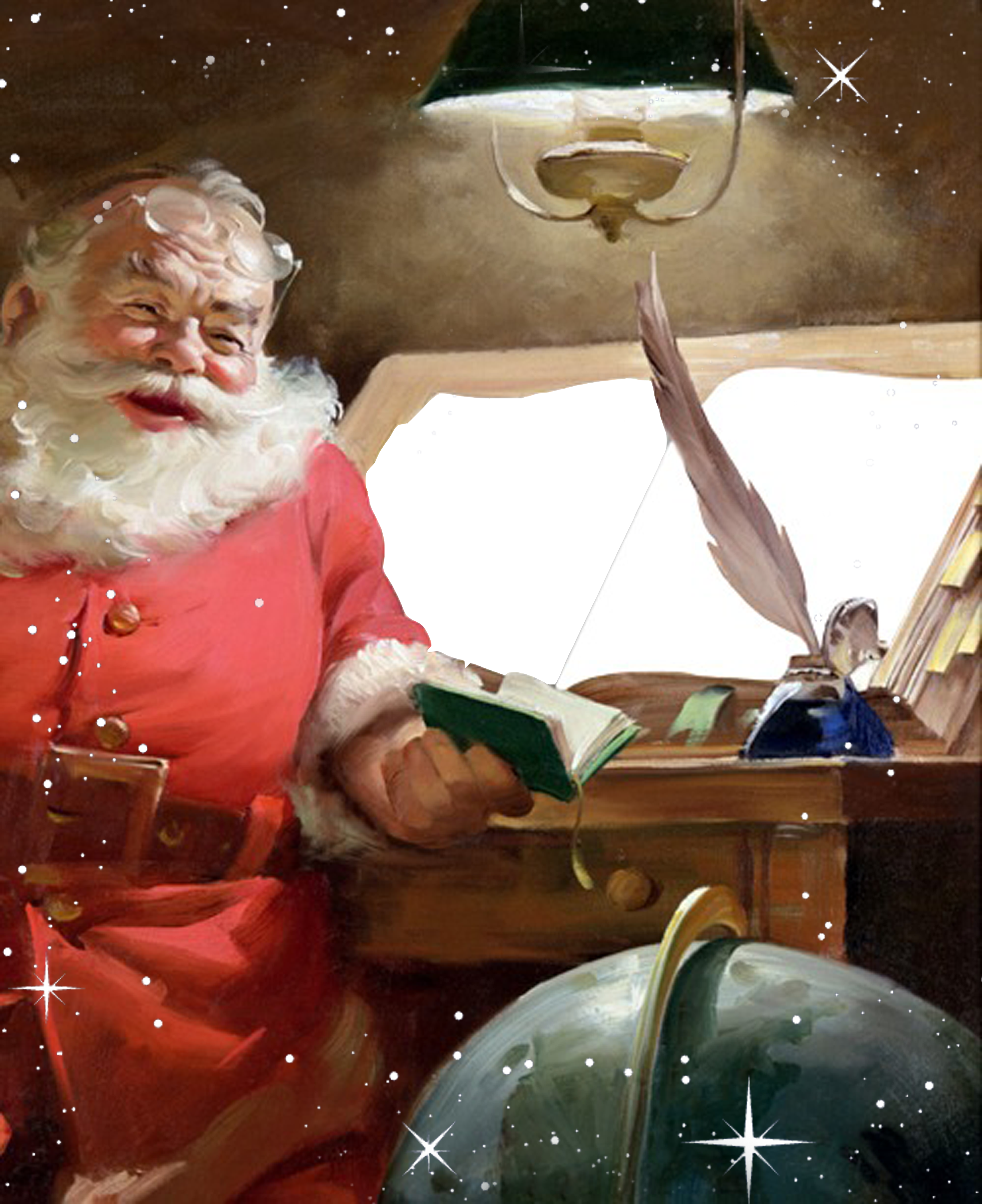 Ramki Boże Narodzenie - Notebook Santa Claus_by Denis3410.png