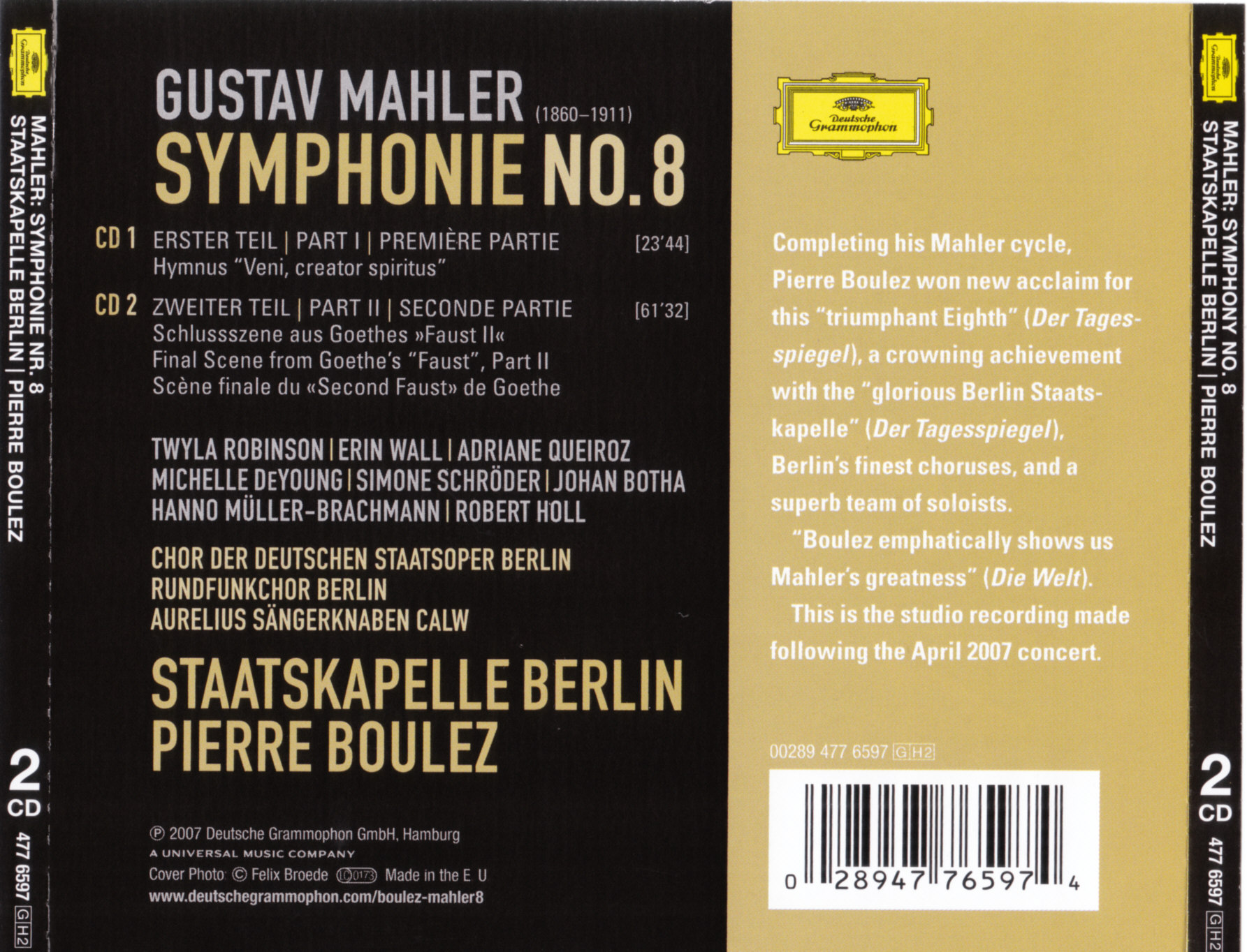 Mahler - Symfonia nr 8 - Boulez, Staatskapelle Berlin - back cover.jpg