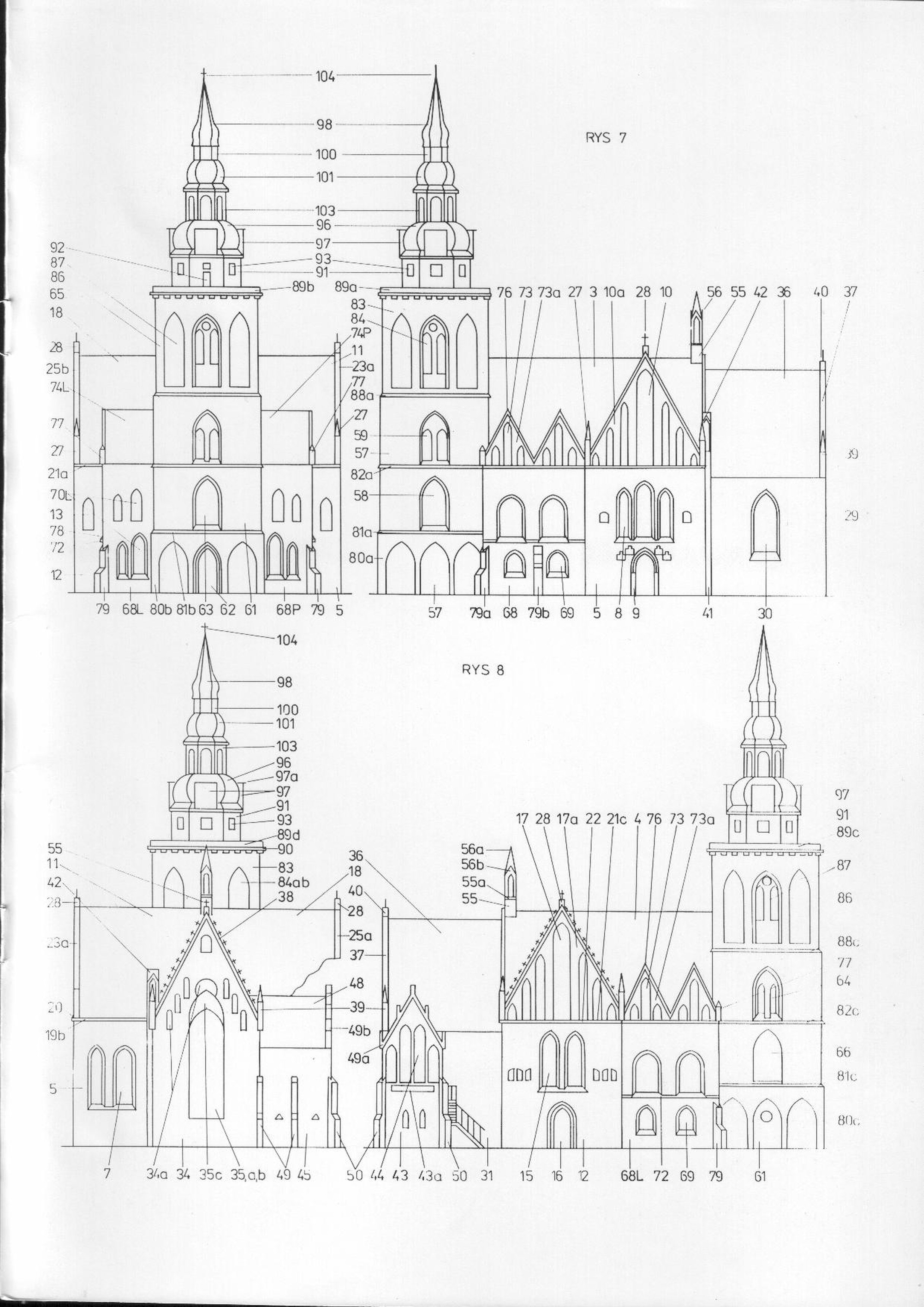 Modelik 2000-03 -  Kościół gotycki w Gryfinie XIIIw - 04.jpg