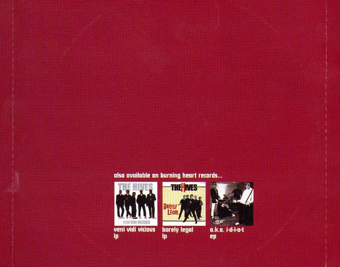 The Hives - Your New Favourite Band 2004 FLAC - The Hives - Your New Favourite Band 2004 Tray.jpg