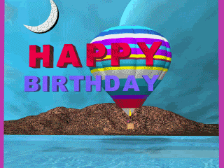 Urodzinowe rózne - Animated-Happy-Birthday-banner-with-Hot-Air-Balloon.gif