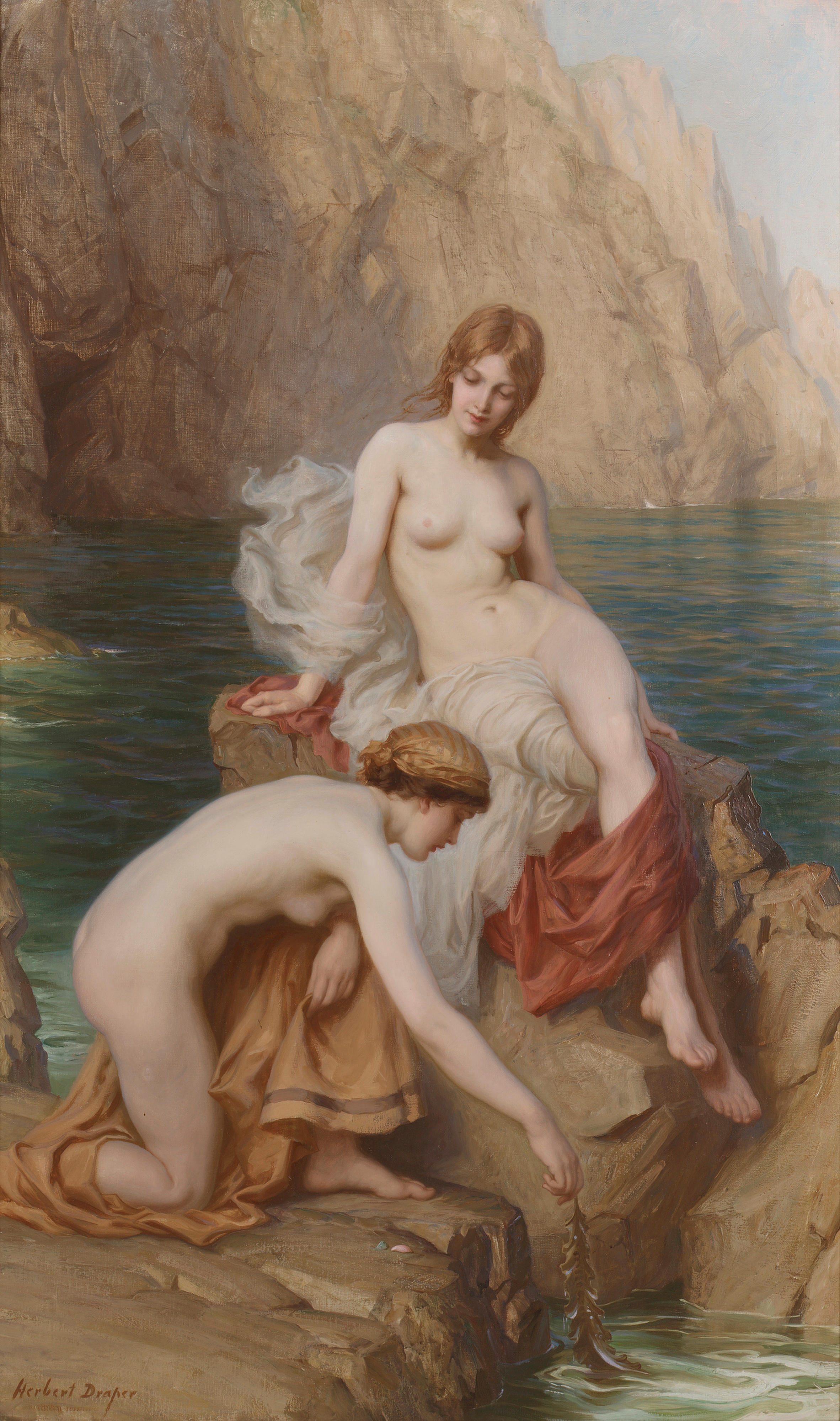 Classical Woman Collection of Paintings - Herbert James Draper, 1864-1920.   . 127 x 76.  .jpg