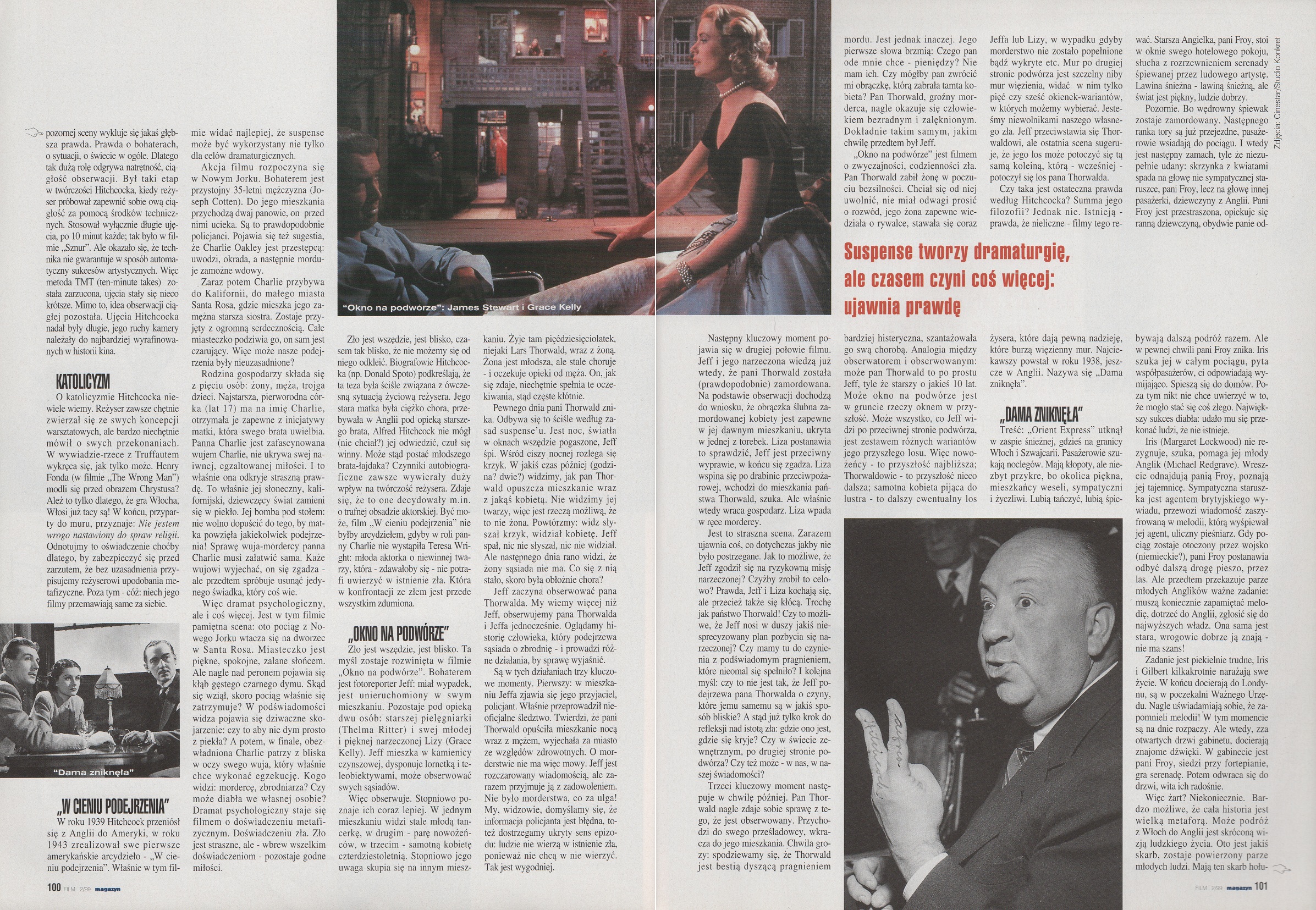 Gwiazdy filmu, TV, muzyki i sportu, skany - Alfred Hitchcock. Film nr 2, II 1999 2.jpg