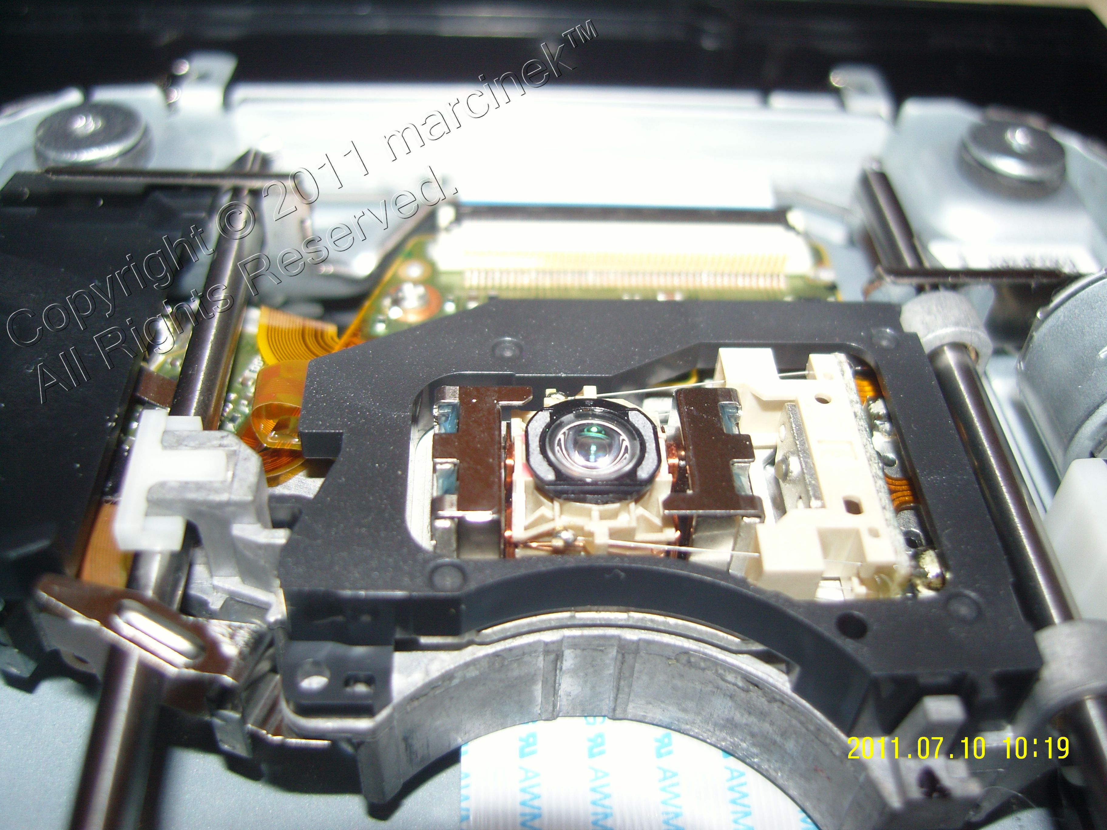 Playstation 3 Wnętrze - Playstation 3 Laser BlueRay 4.jpg