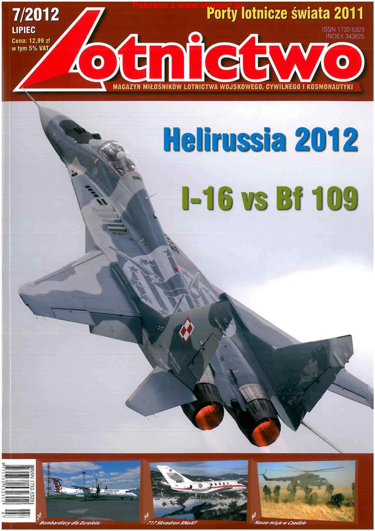 Lotnictwo - Lotnictwo 2012-07 okładka.jpg