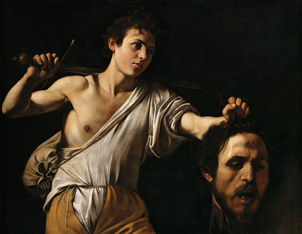 Michaelo Mersi da Caravaggio Caravaggio - Dawid z głową Goliata 1607.jpg