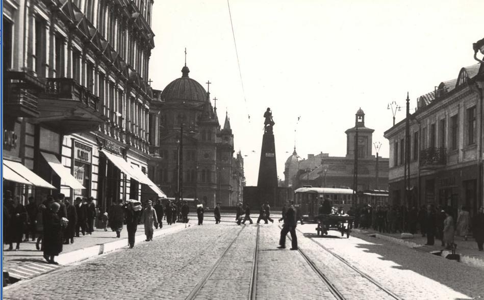 archiwa fotografia miasta polskie Łódź - plac Wolności 22.JPG