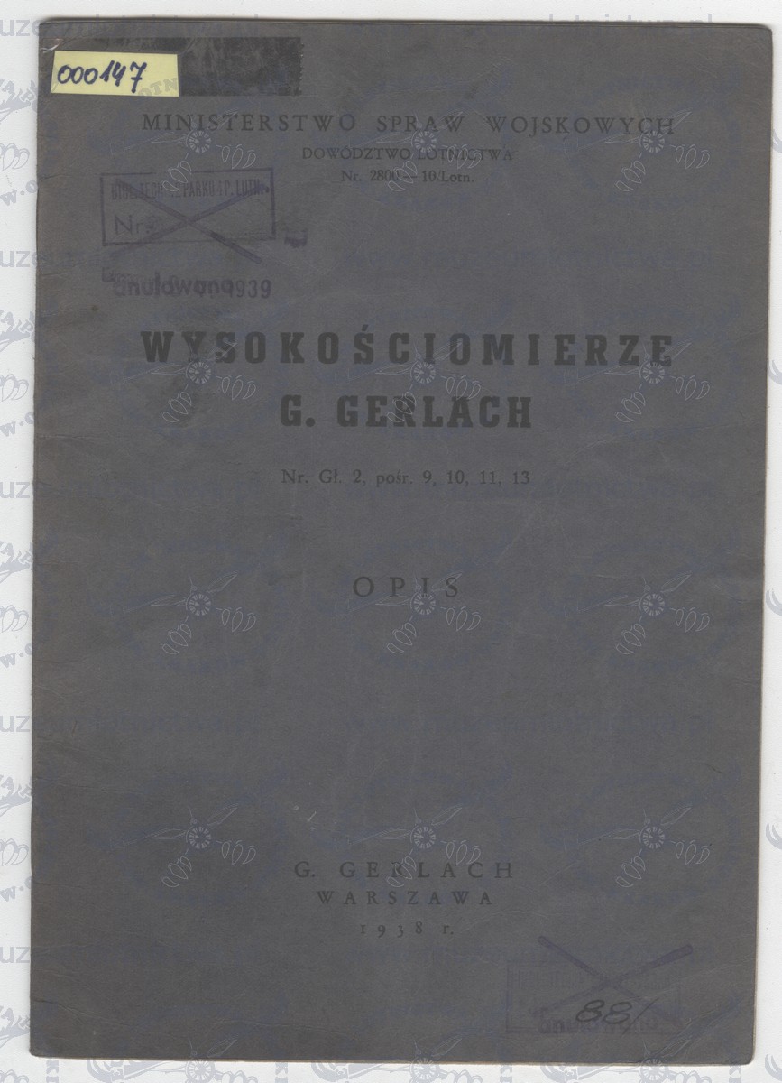 1938 Wysokościomierz G Gerlach - 0.jpg