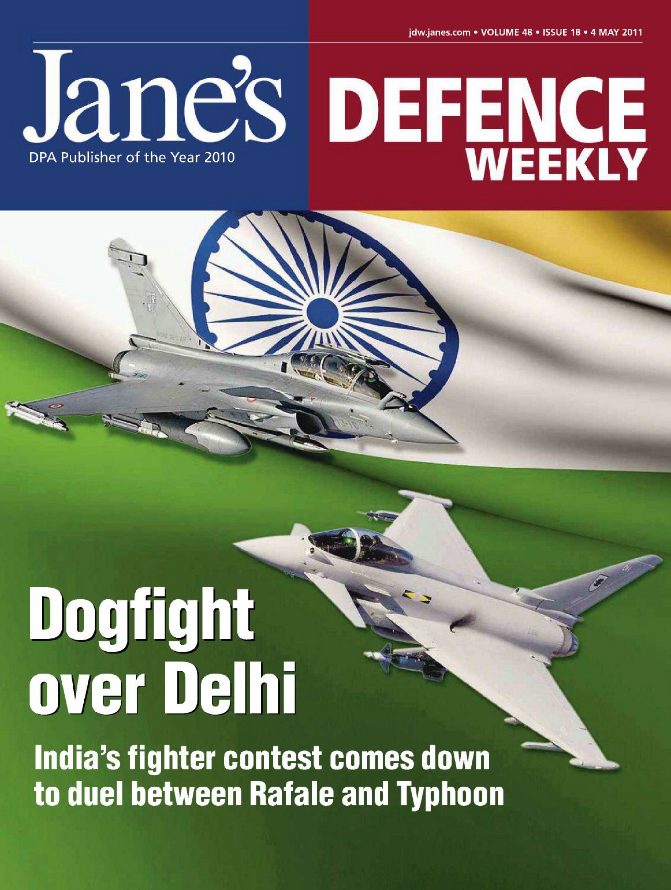 WOJSKO Militarne czasopisma i katalogi - Janes Defence Weekly - 2011 04 May.jpg