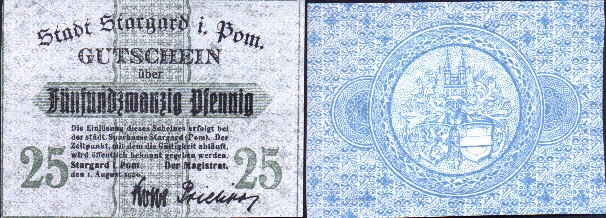 Banknoty - Stargard 1920 Pfennig 25.jpg