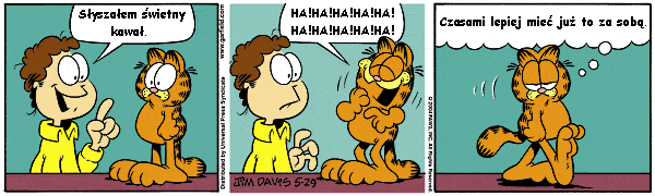 Komiksy z Garfieldem - Komiksy z Garfieldem 43.gif