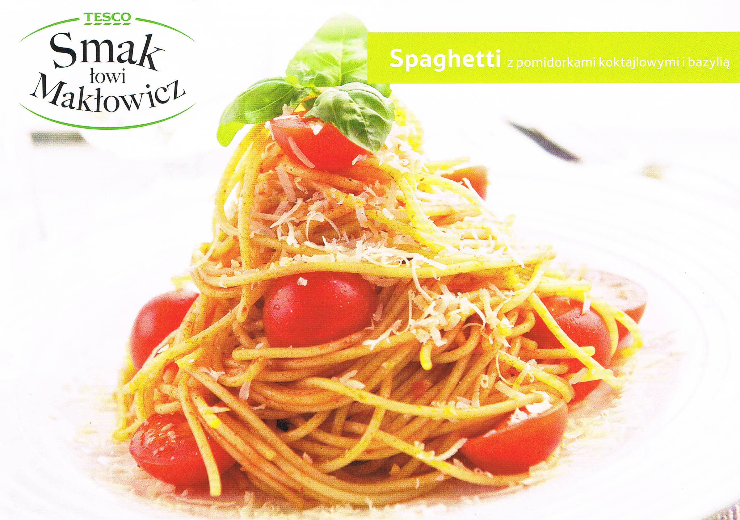 PRZEPISY KULINARNE - spaghetti z pomidorami koktajlowymi i bazylią 1.jpg