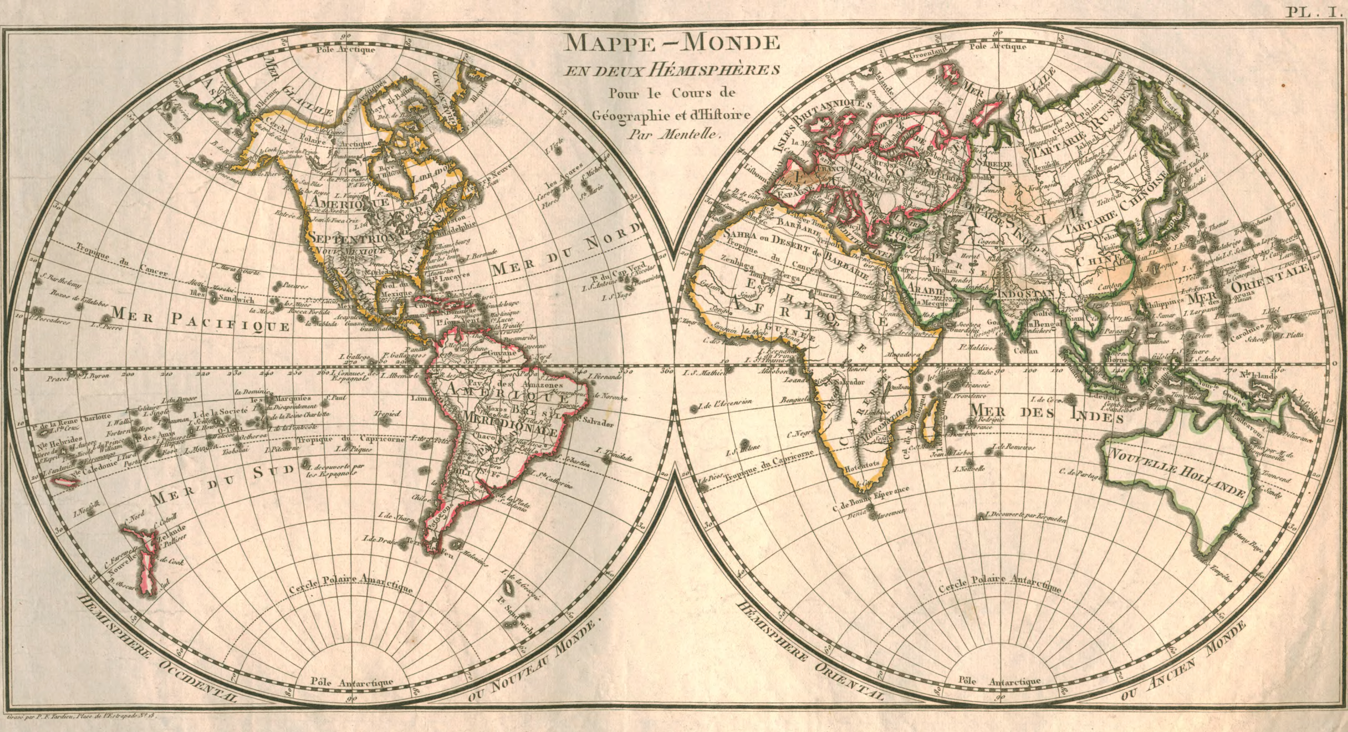 Atlas 1804 r - Mapa Świata - 1804.bmp