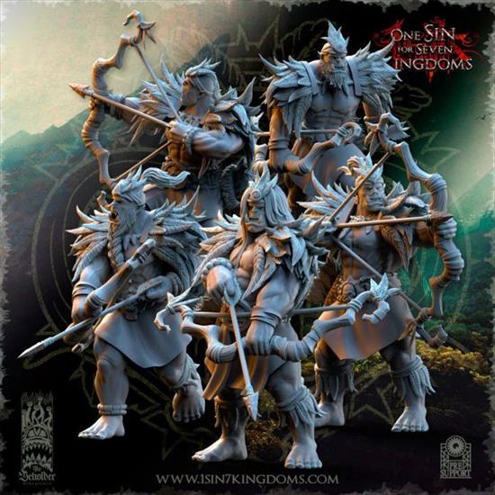 Orcs  Goblins - Warhammer Fantasy - Orcs  Goblins - Salanaar Orcs Archers.stl.jpg