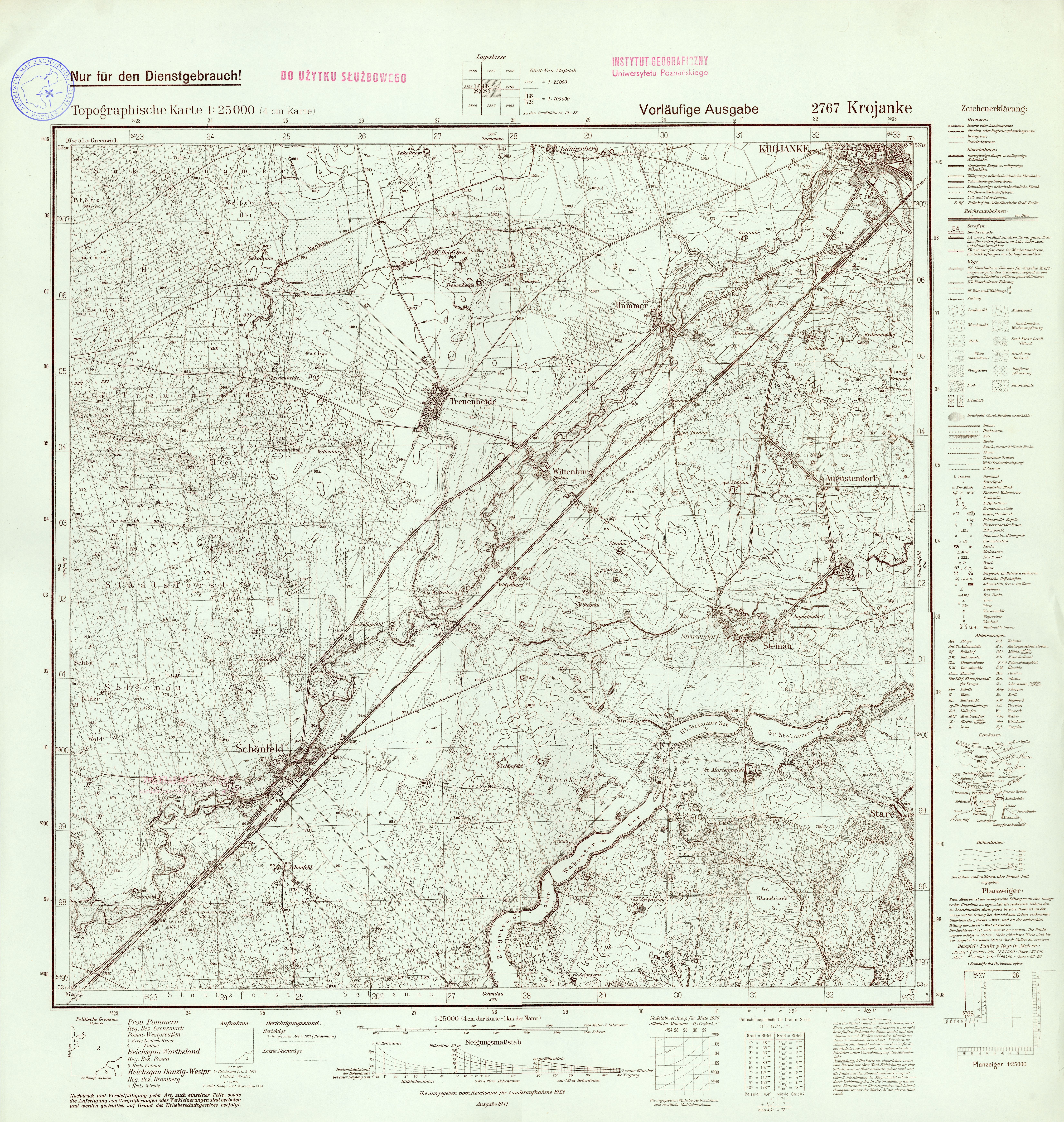 Mapy regionalne Polski - 2767_Krojanke_1941 Krajenka.jpg
