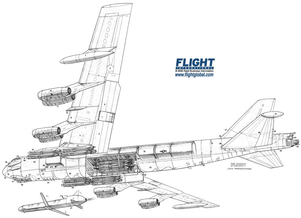 Lotnictwo rysunki - Boeing B-52G Stratofortress.jpg