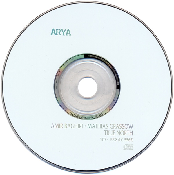 AMIR BAGHIRI   MATHIAS GRASSOW - True North  1998 - True North-cd.jpeg